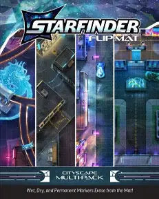 Flip-Mat: Starfinder – Cityscape - Paizo - Roleplaying Games