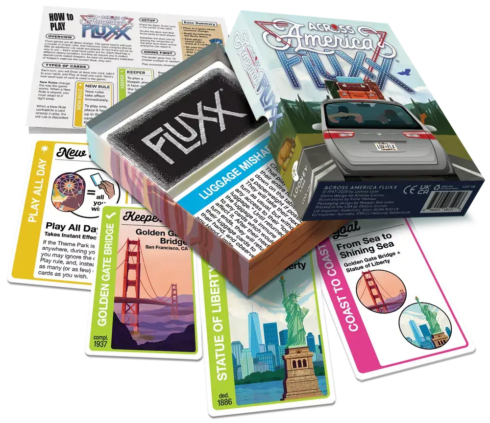 Fluxx: Across America (EN) - Looney Labs - Board Games
