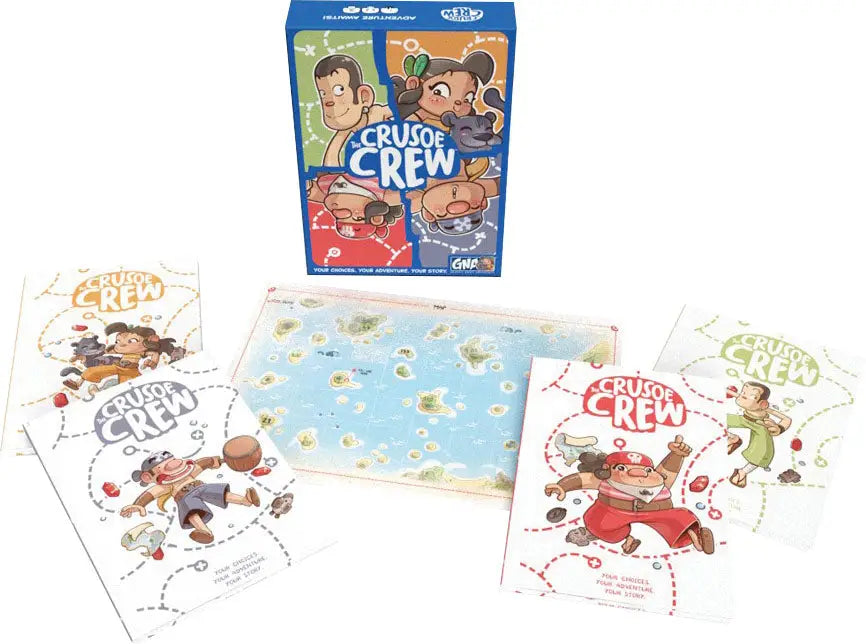 Graphic Novel Adventures: The Crusoe Crew (EN) - Van Ryder Games - Board Games