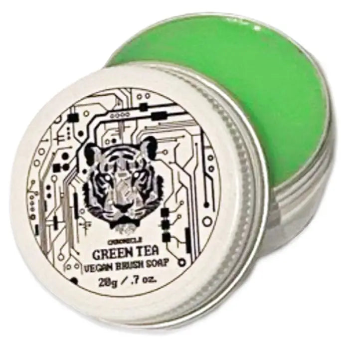 Green Tea Brush Soap Vegan (20g) Chronicle Cards Accessories