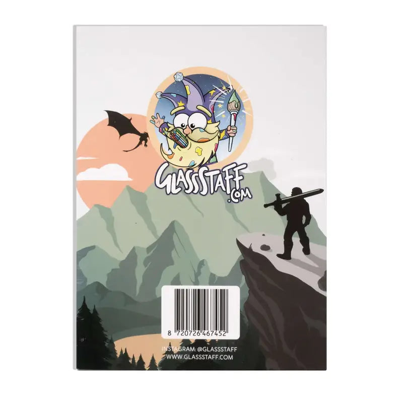Greeting Card: A D20 Scene - Glassstaff - Accessories