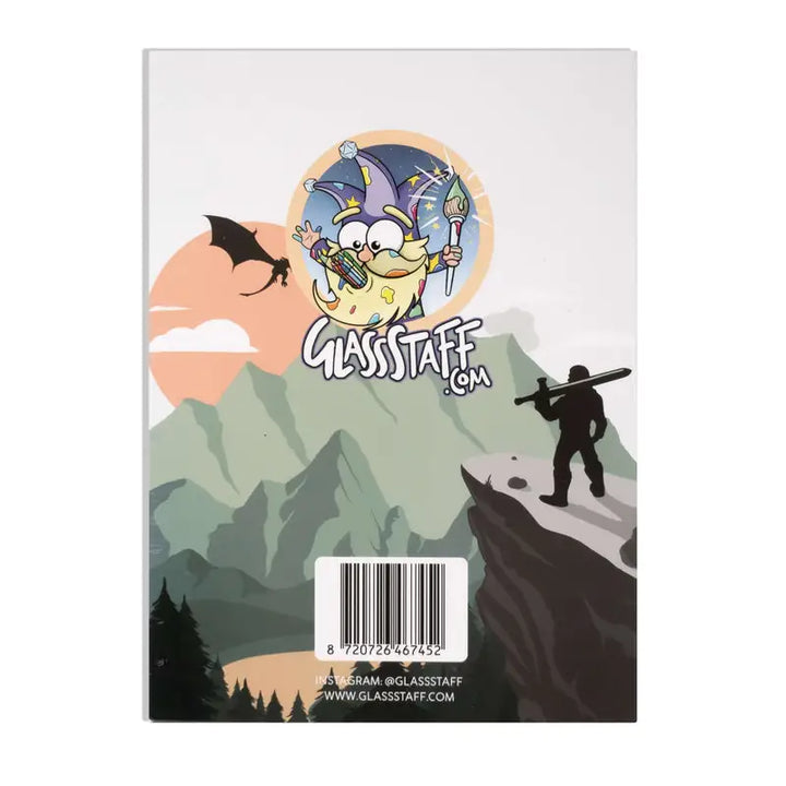 Greeting Card: A D20 Scene - Glassstaff - Accessories