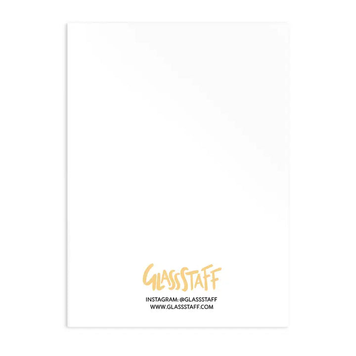 Greeting Card: My Natural 20 - Glassstaff - Accessories