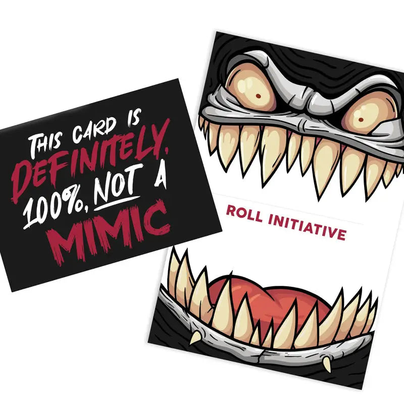 Greeting Card: Not A Mimic - Glassstaff - Accessories