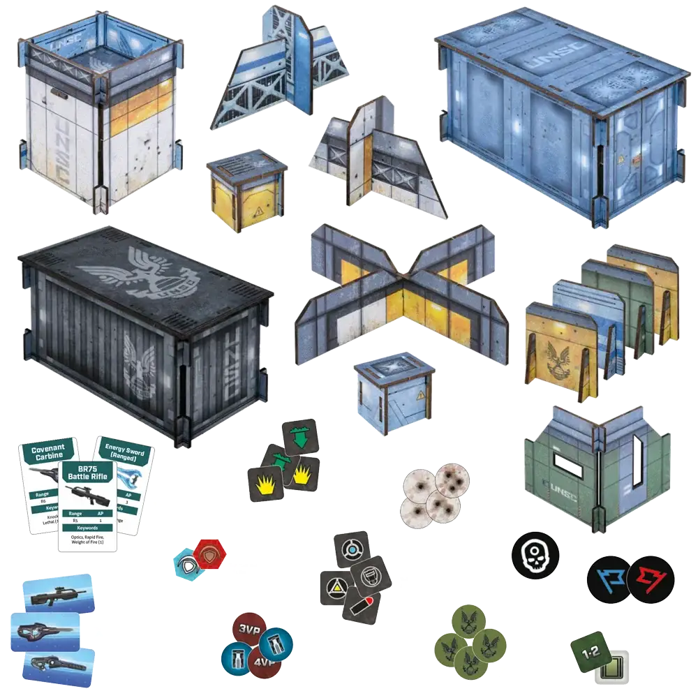 Halo: Flashpoint - UNSC Base Terrain Set (EN) - Mantic Games - Accessories