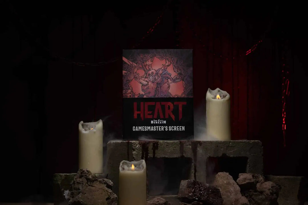 Heart: The City Beneath - GM Screen (EN) - Rowan Rook and Decard - Roleplaying Games