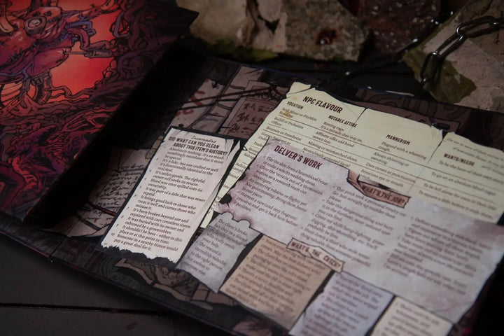 Heart: The City Beneath - GM Screen (EN) - Rowan Rook and Decard - Roleplaying Games