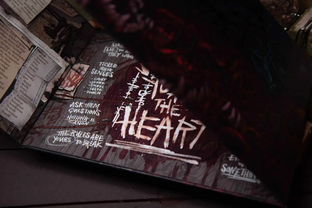 Heart: The City Beneath - GM Screen (EN) - Rowan Rook and Decard - Roleplaying Games