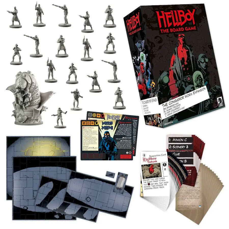 Hellboy: The Board Game - The Conqueror Worm Expansion (EN) - Mantic Games - Board Games