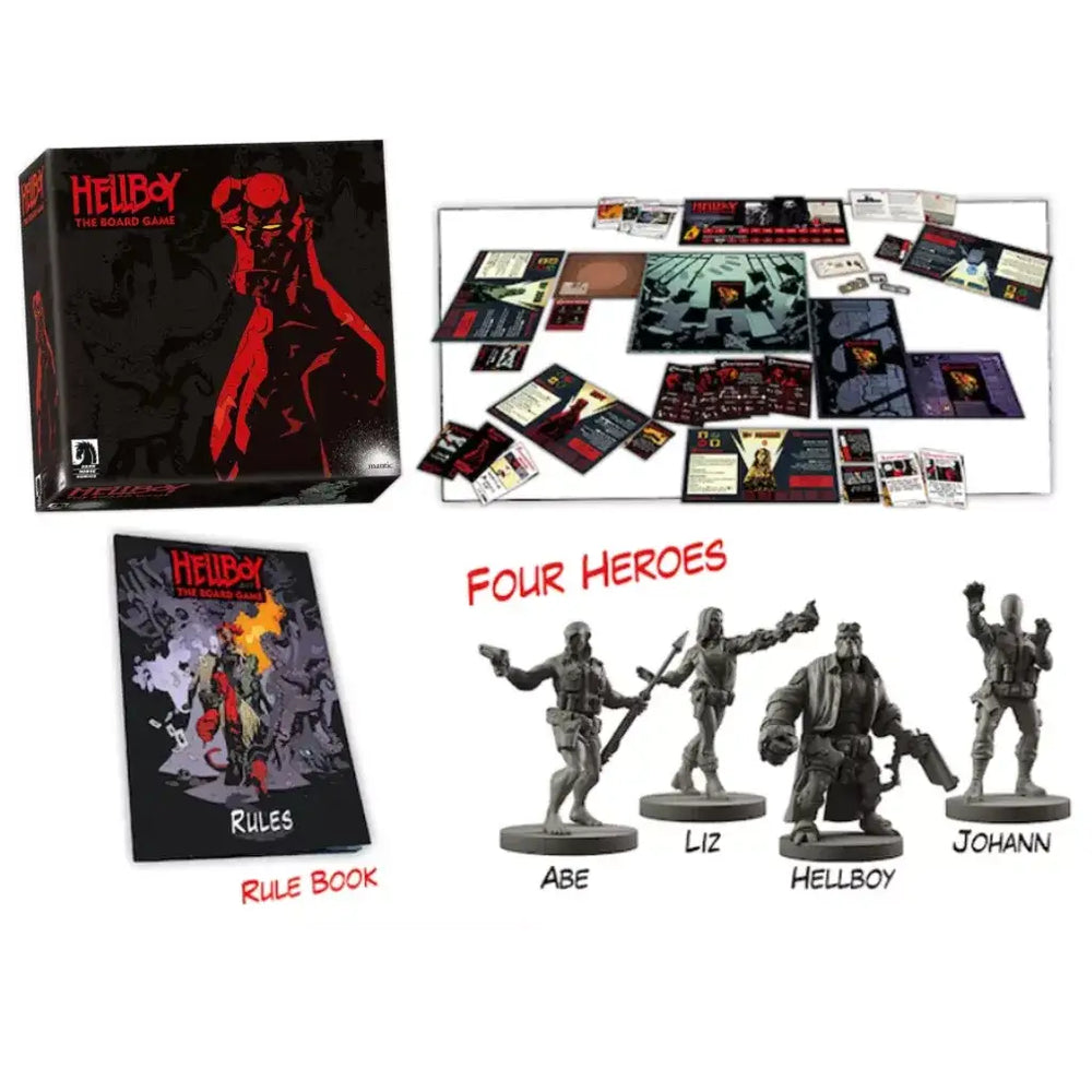 Hellboy: The Board Game - Core Game (EN) - Mantic Games - Board Games