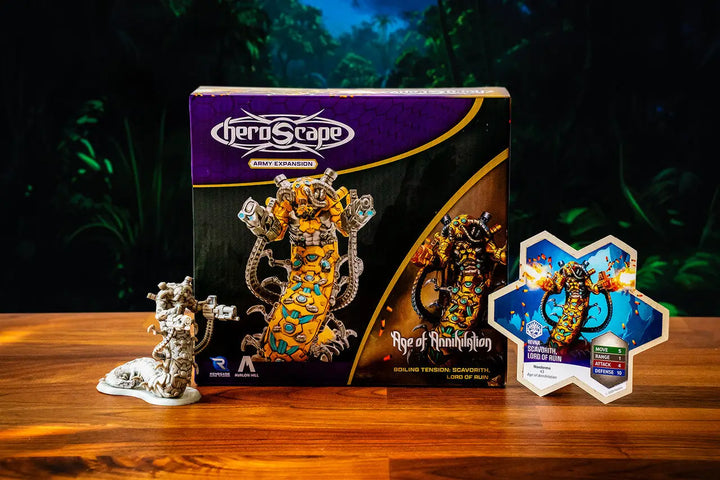 HeroScape: Army Expansion - Scavorith - Lord of Ruin (EN) - Renegade Game Studios - Miniature Games