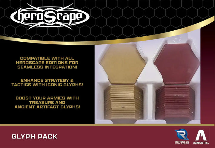 HeroScape: Glyph Pack (EN) - Renegade Game Studios - Miniature Games