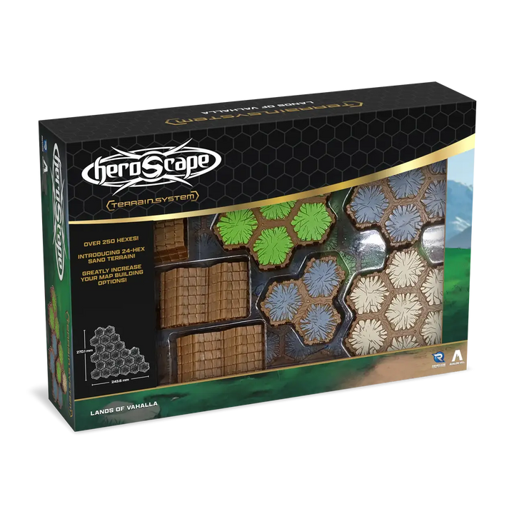 HeroScape: Terrain Expansion - Lands of Valhalla (EN) - Renegade Game Studios - Miniature Games