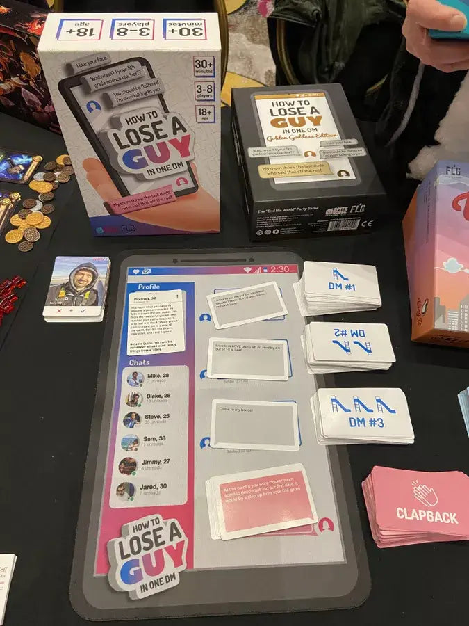 How to Lose A Guy in One DM (EN) - Flying Leap Games - Board Games