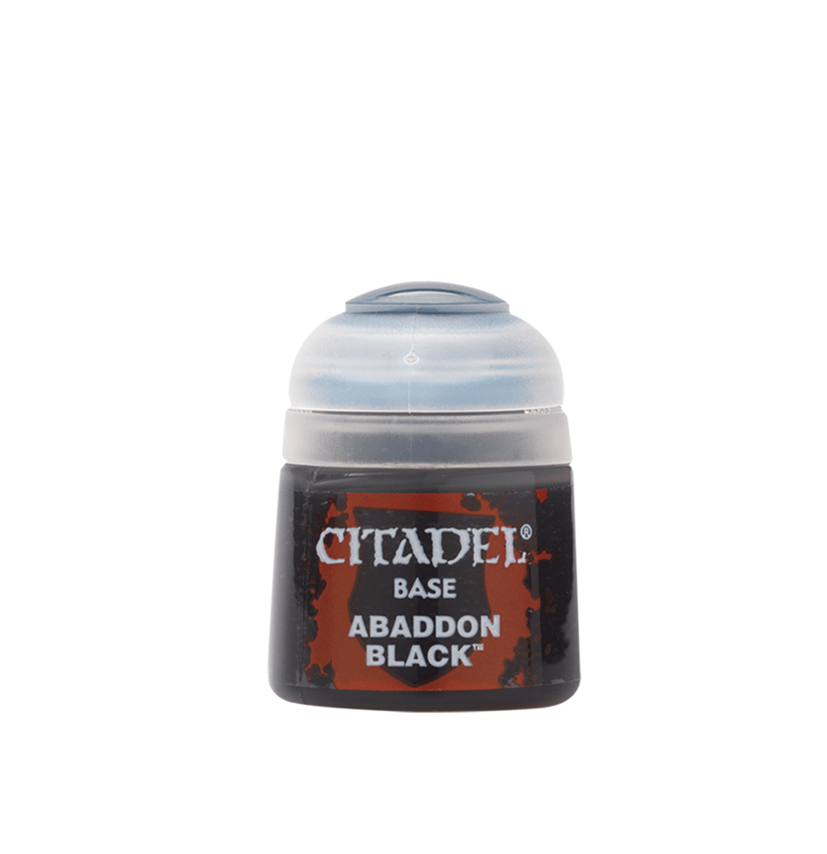 Citadel Colors: Base - Abaddon Black (12ml)