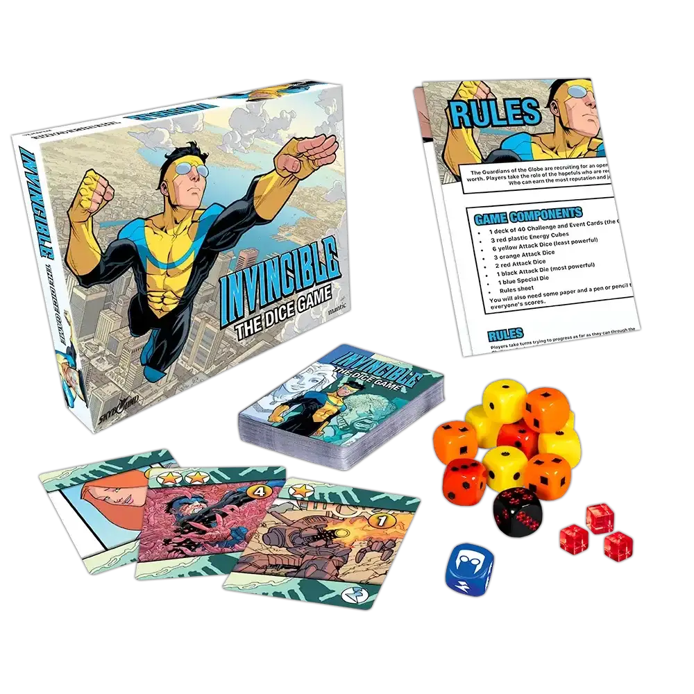 Invincible: The Dice Game (EN) - Mantic Games - Board Games