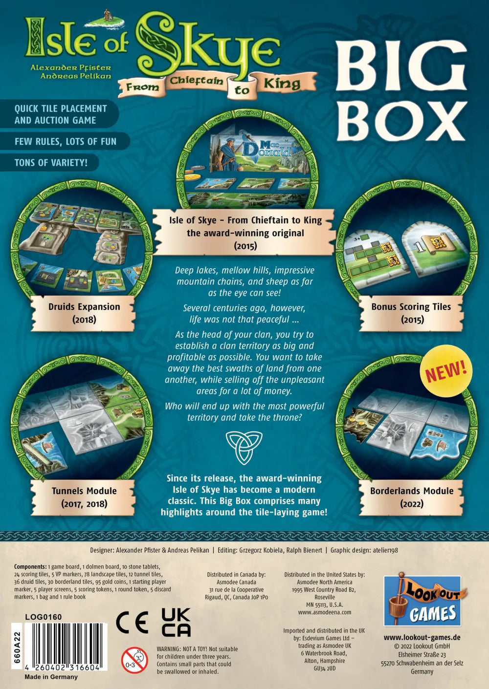 Isle of Skye: Big Box (EN) - Lookout Spiele
