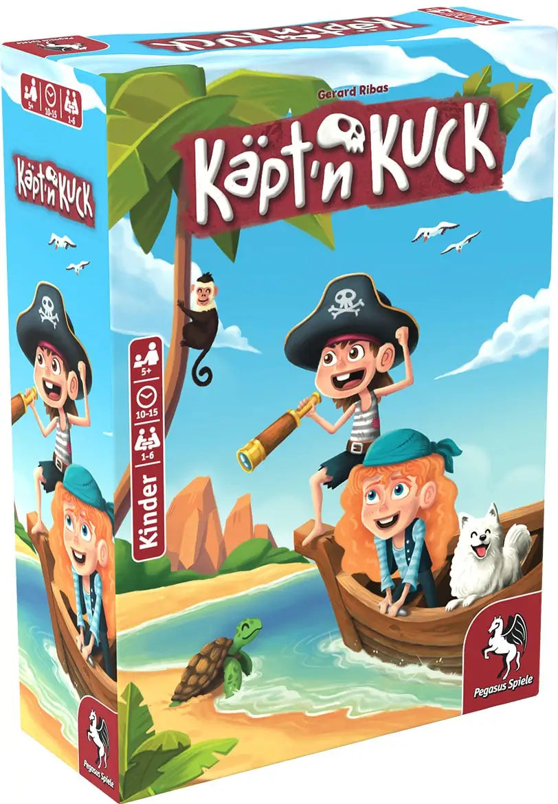 Käpt’n Kuck (DE) - Pegasus Spiele - Board Games