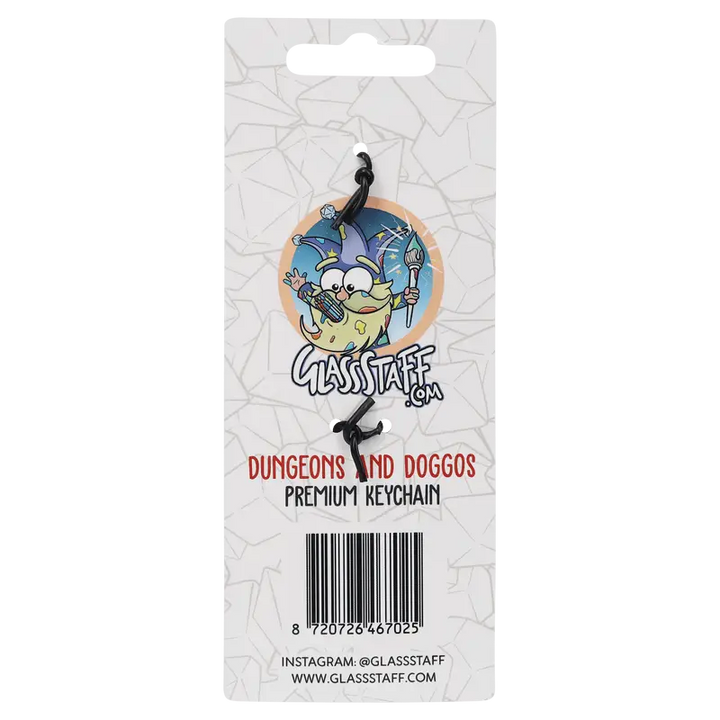 Keychain: Dungeons & Doggos - Glassstaff - Accessories