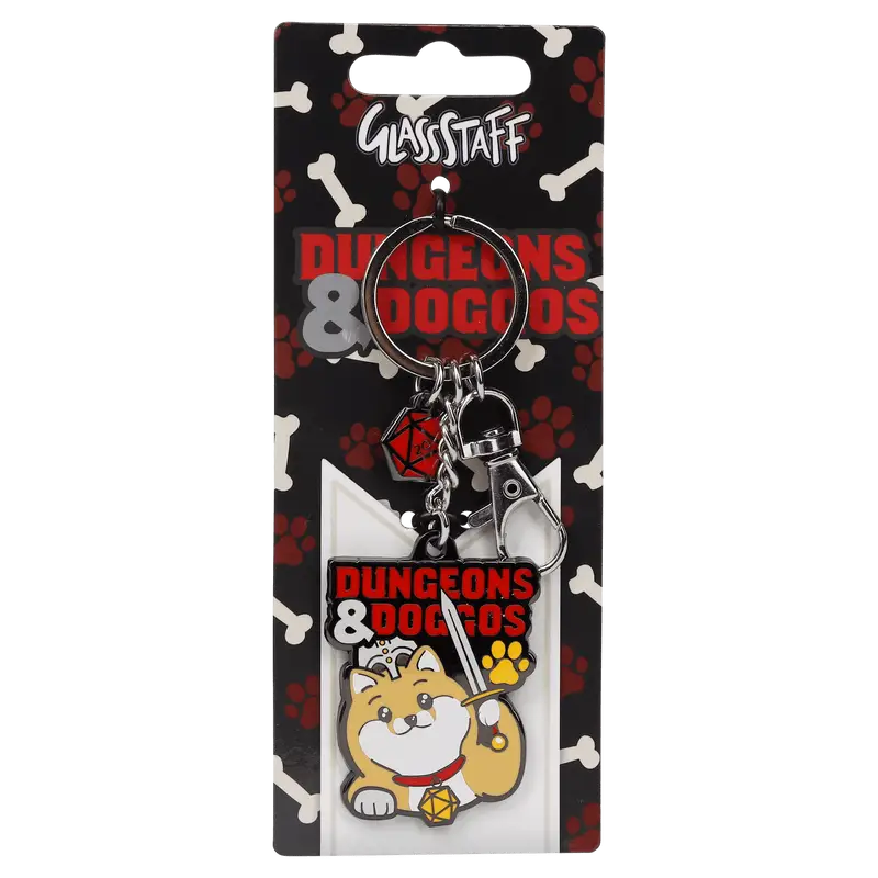 Keychain: Dungeons & Doggos - Glassstaff - Accessories