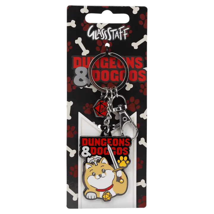 Keychain: Dungeons & Doggos - Glassstaff - Accessories