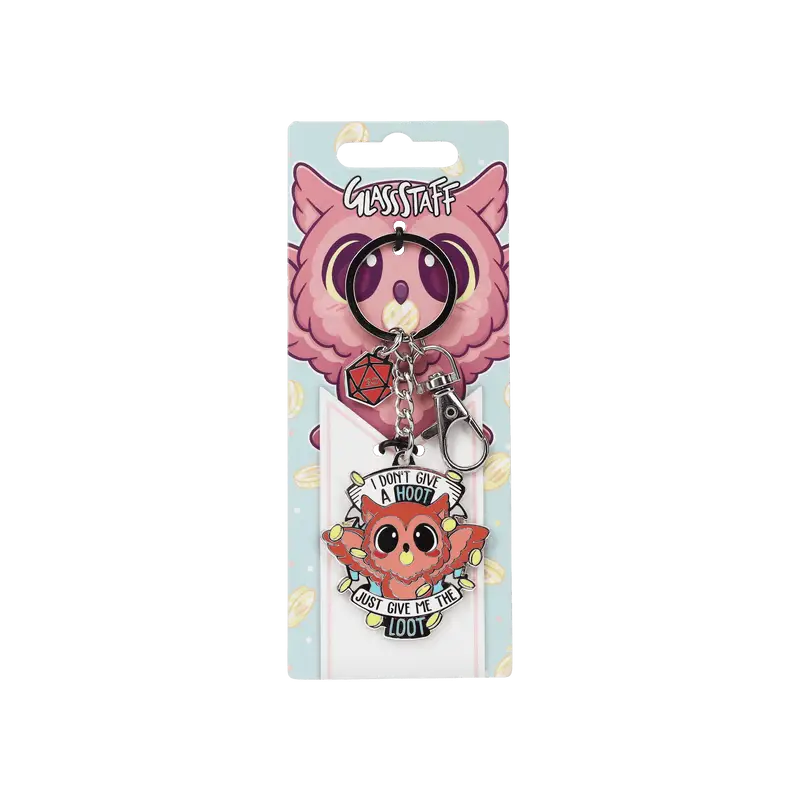 Keychain: Gimme Loot - Glassstaff - Accessories
