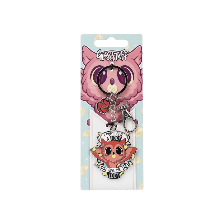 Keychain: Gimme Loot - Glassstaff - Accessories