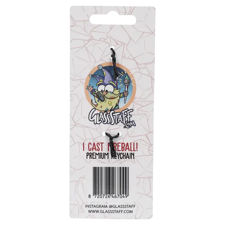 Keychain: I Cast Fireball - Glassstaff - Accessories
