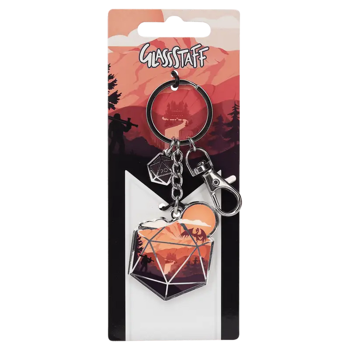 Keychain: The d20 Hero - Glassstaff - Accessories
