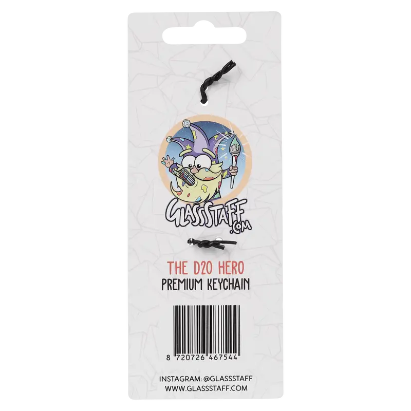 Keychain: The d20 Hero - Glassstaff - Accessories
