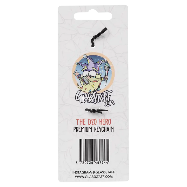Keychain: The d20 Hero - Glassstaff - Accessories