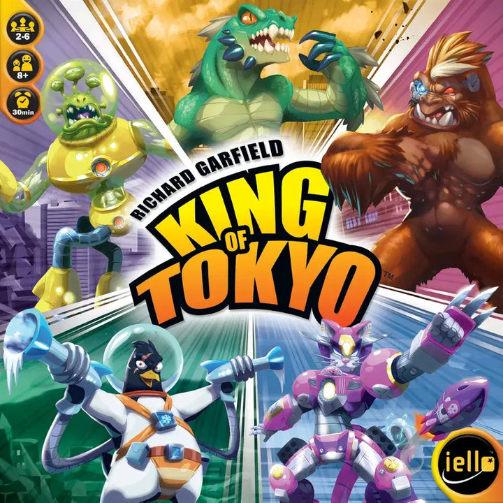 King of Tokyo (EN) - Iello - Board Games