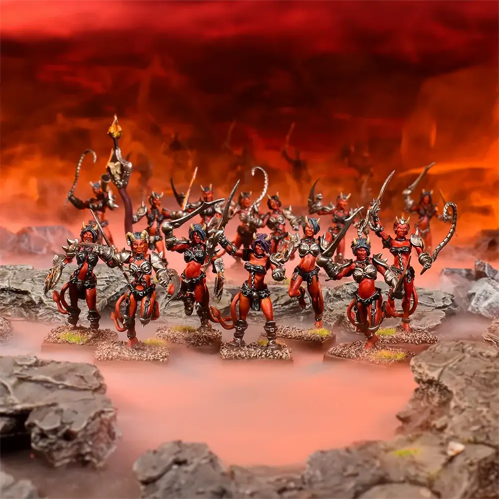 Kings of War: Forces of the Abyss - Succubi Regiment - Mantic Games - Miniature Games