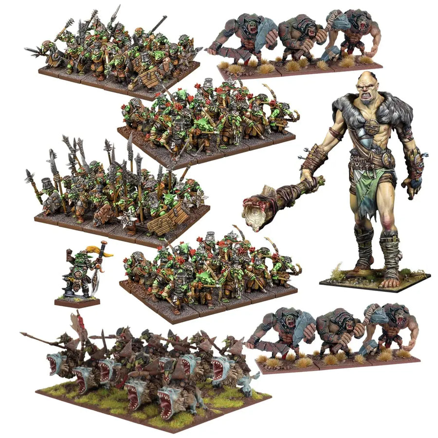 Kings of War: Goblin - Mega Army - Mantic Games - Miniature Games