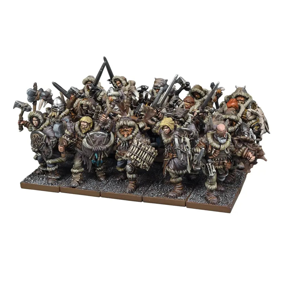 Kings of War: Northern Alliance - Tribesmen Regiment - Mantic Games - Miniature Games