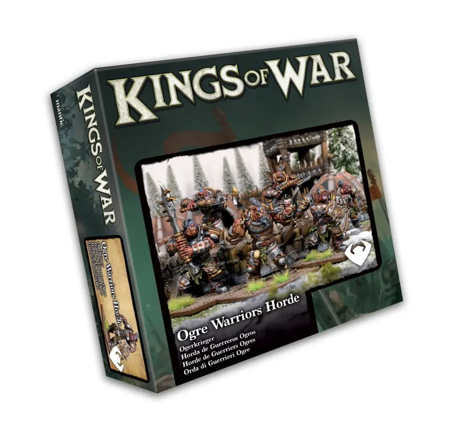 Kings of War: Ogre - Warriors Horde - Mantic Games - Miniature Games