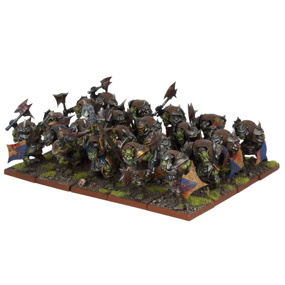 Kings of War: Orc - AX Regiment - Mantic Games - Miniature Games