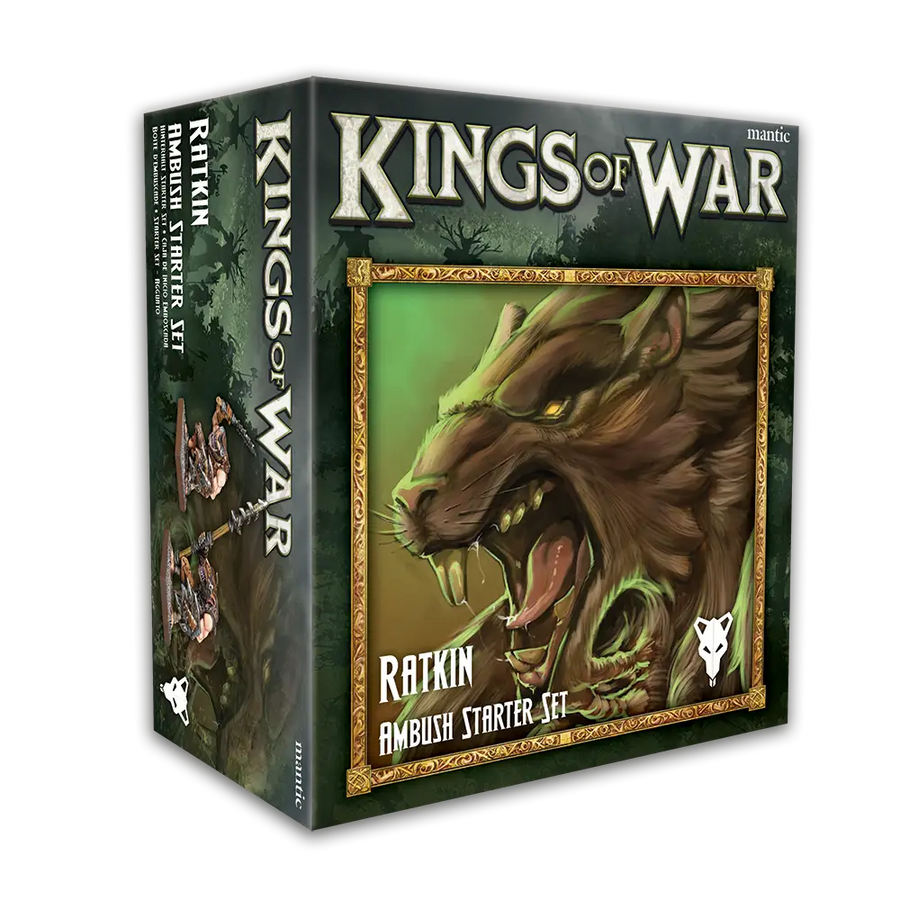 Kings of War: Ratkin - Ambush - Starter Set (EN) - Mantic Games - Miniature Games