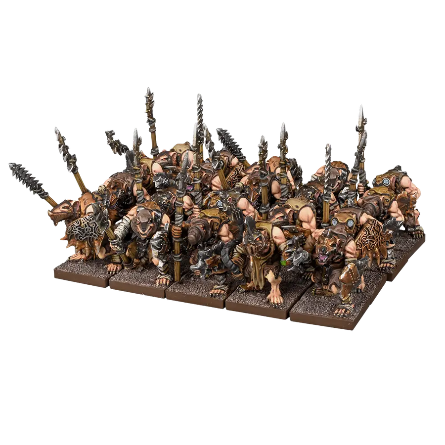 Kings of War: Ratkin - Warriors Regiment - Mantic Games - Miniature Games