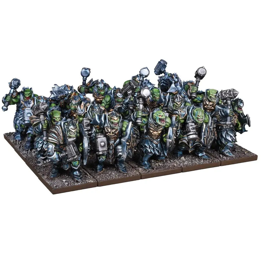 Kings of War: Riftforged Orc - Regiment - Mantic Games - Miniature Games