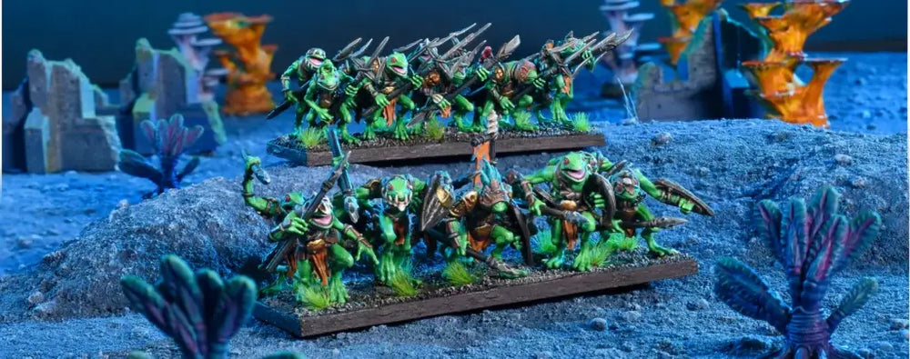 Kings of War: Trident Realm - Riverguard Regiment - Mantic Games - Miniature Games