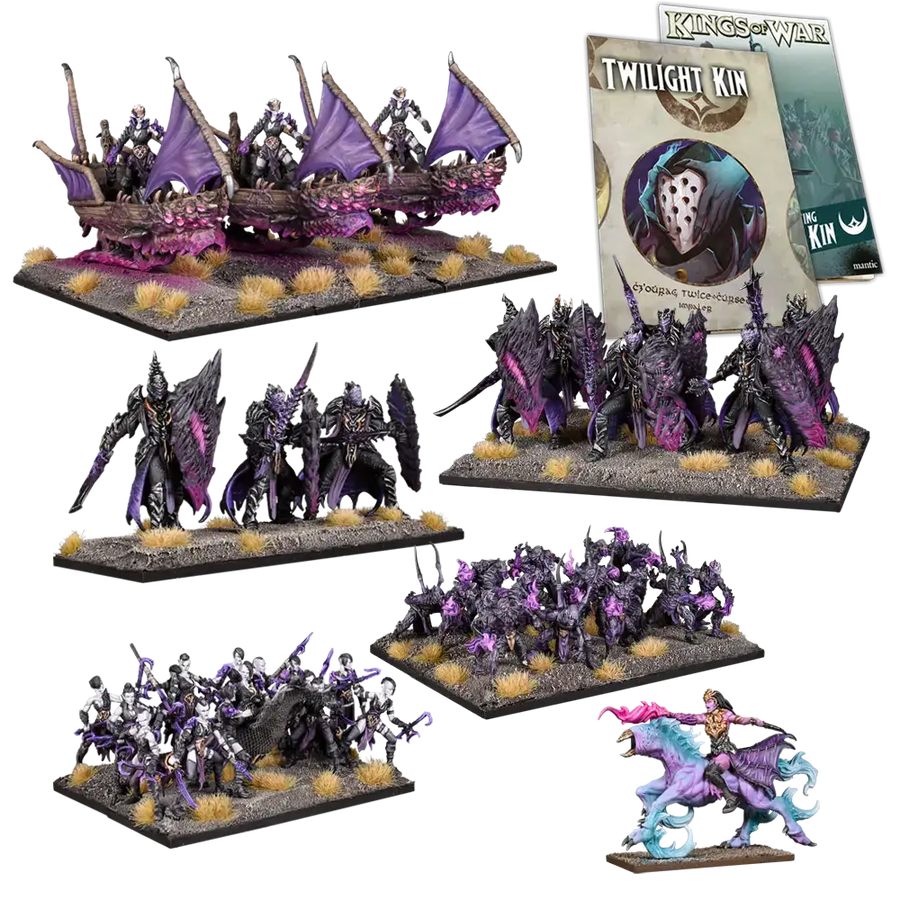 Kings of War: Twilight Kin - Mega Army - Mantic Games - Miniature Games