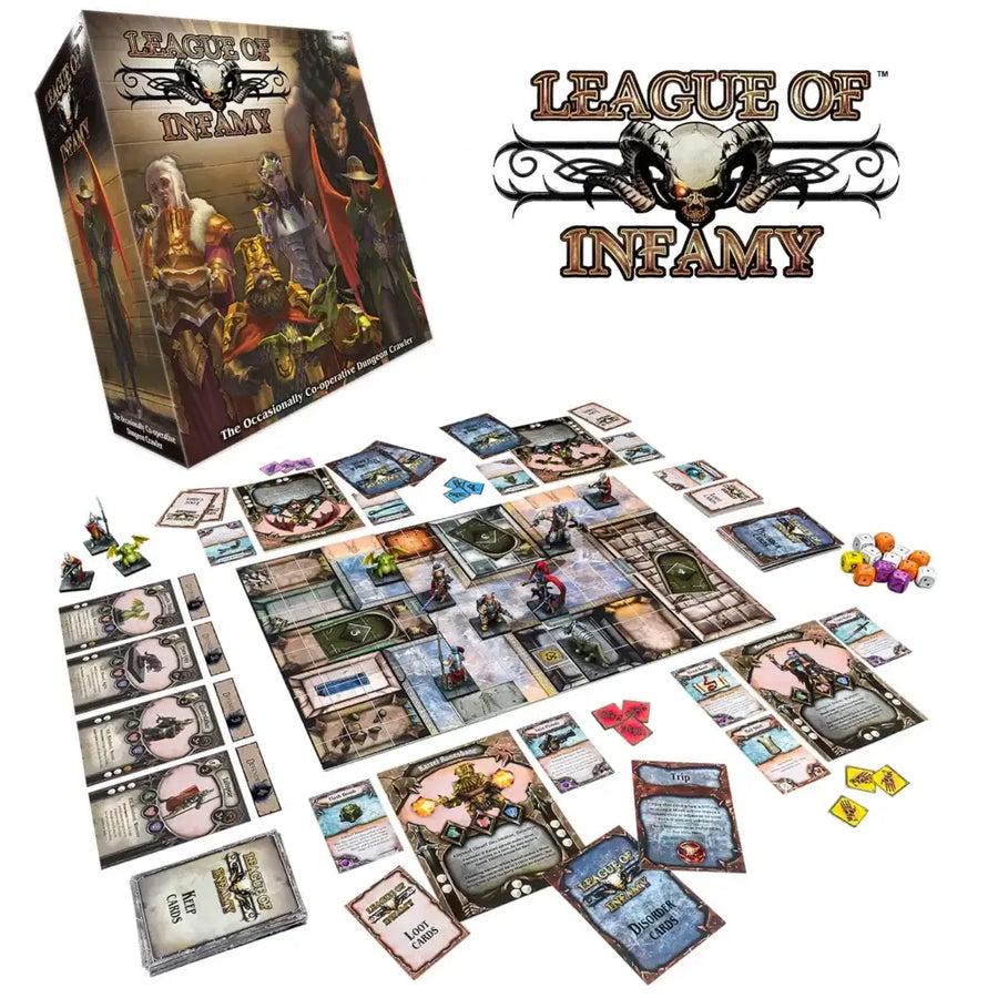 League of Infamy: Core Game (EN) - Mantic Games - Board Games