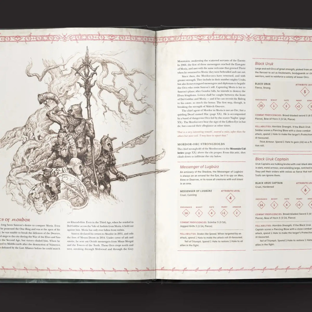 Lord of the Rings RPG: 5E - Moria - Shadow of Khazad-Dum (EN) - Free League Publishing - Roleplaying Games