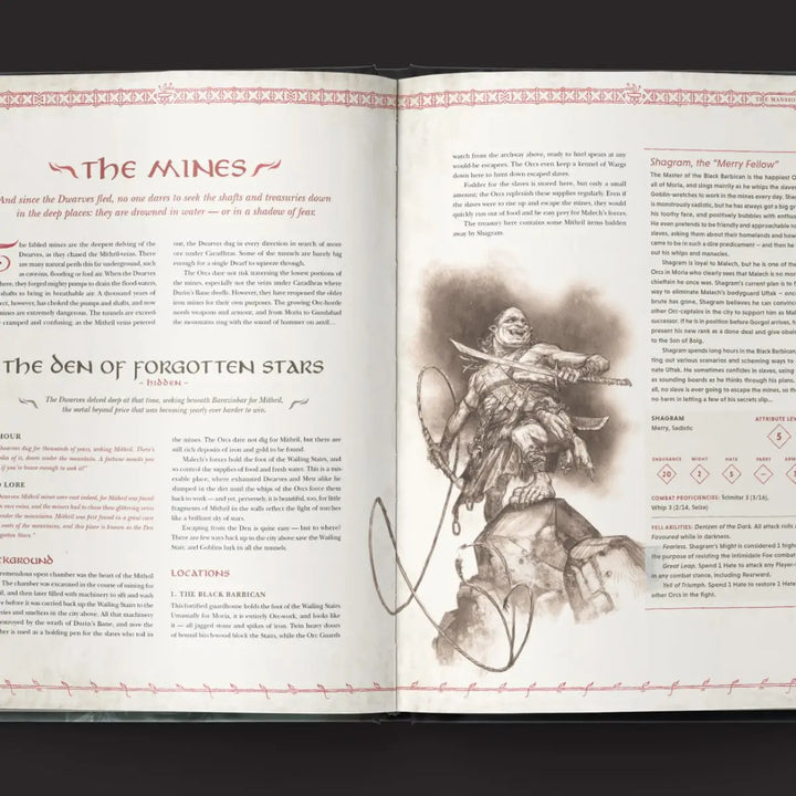 Lord of the Rings RPG: 5E - Moria - Shadow of Khazad-Dum (EN) - Free League Publishing - Roleplaying Games