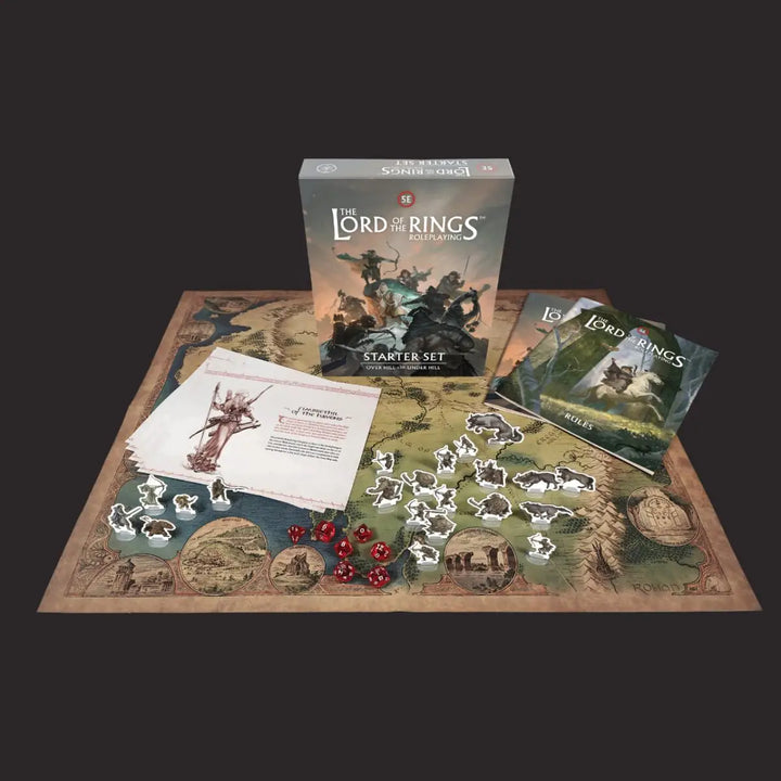 Lord of the Rings RPG: 5E - Starter Set (EN) - Free League Publishing - Roleplaying Games