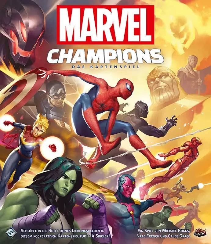 Marvel Champions: Das Kartenspiel - Grund Set (DE) - Fantasy Flight Games - Card Games