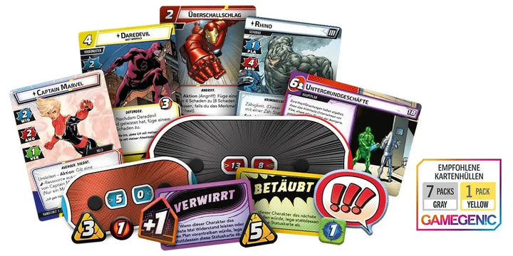 Marvel Champions: Das Kartenspiel - Grund Set (DE) - Fantasy Flight Games - Card Games