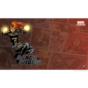 Marvel Champions Game Mat: Black Widow