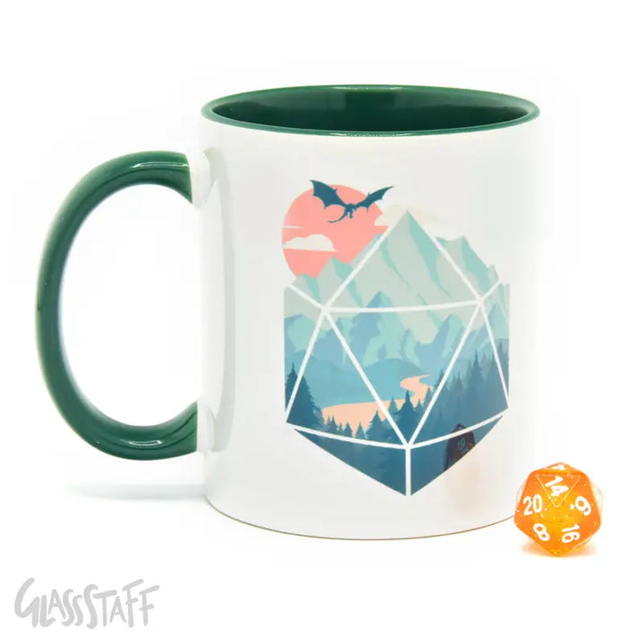 Mug: A d20 Scene - Glassstaff - Accessories